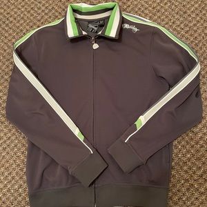Mens Billabong Full Zip Up Track Jacket Coat Beach Surfer Size Medium